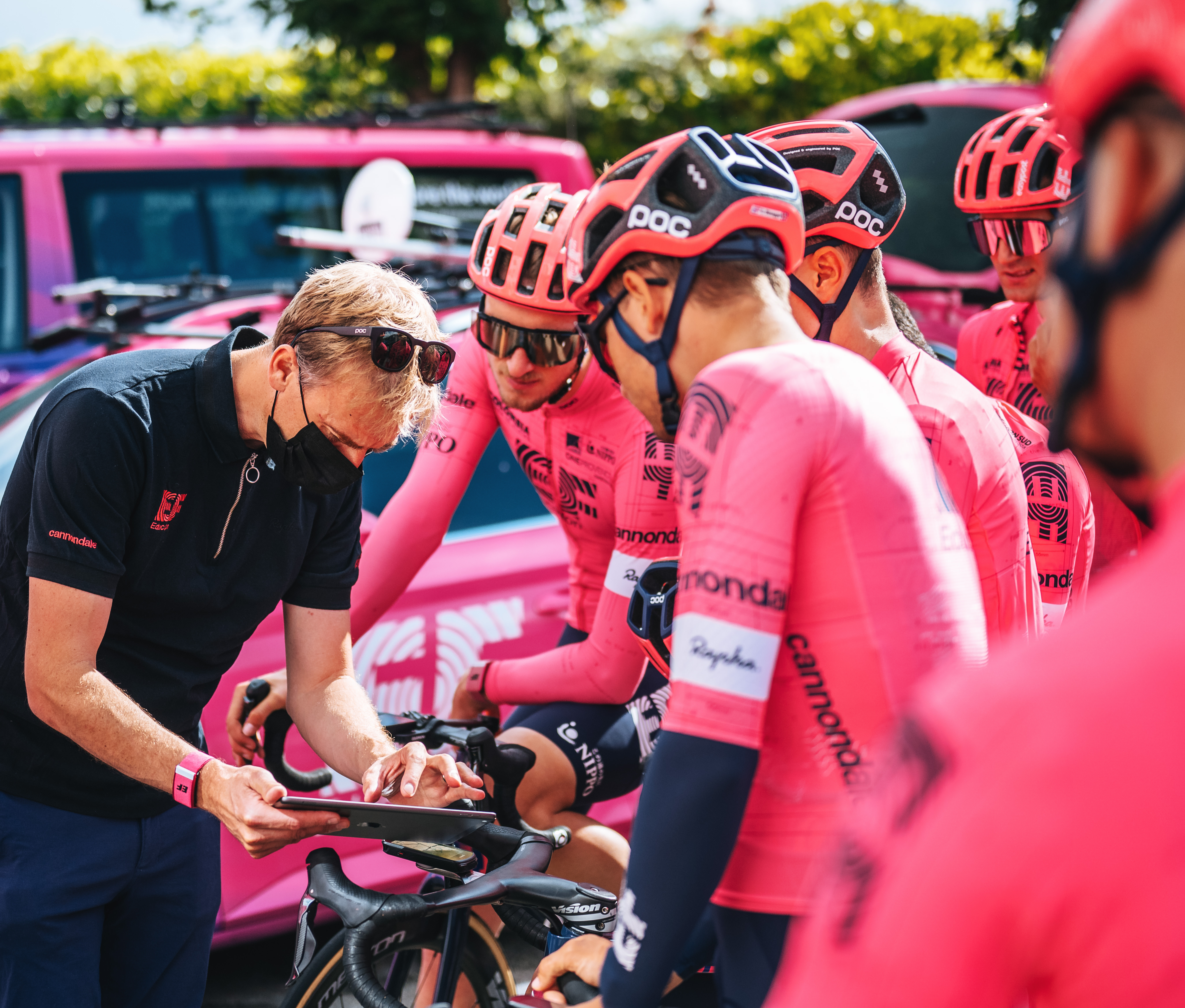 EF Education First Team Manager Jonathan Vaughters