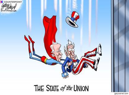 Political cartoon  