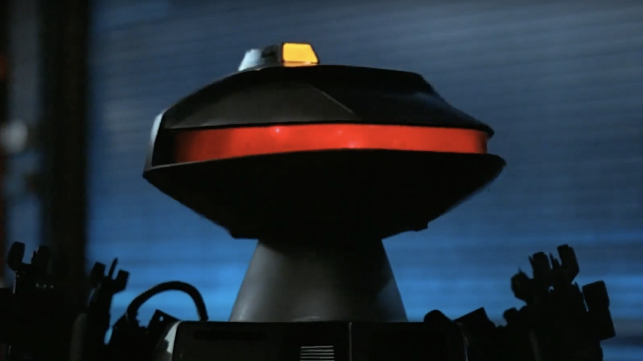 A killbot from Chopping Mall