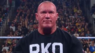 Randy Orton standing in the ring on SmackDown