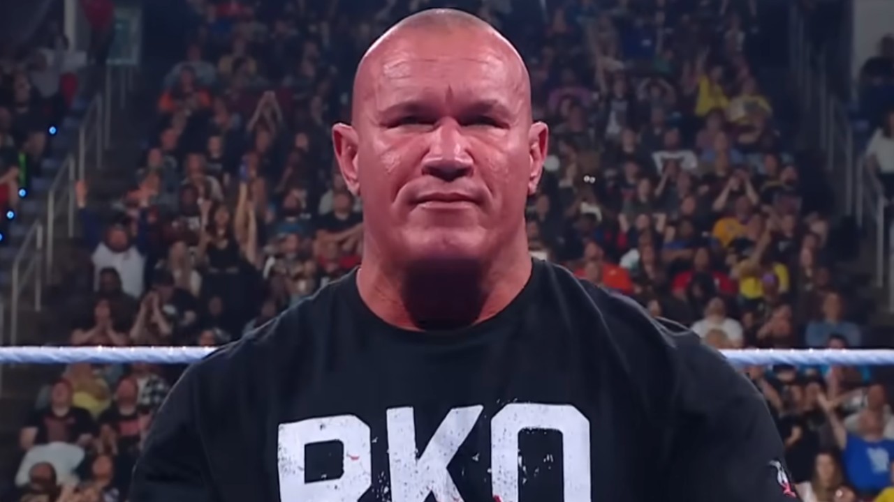 Randy Orton standing in the ring on SmackDown