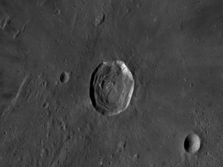 Kepler crater on the moon