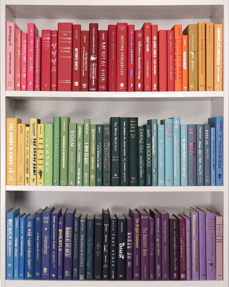 Books By the Foot, Rainbow Ombre