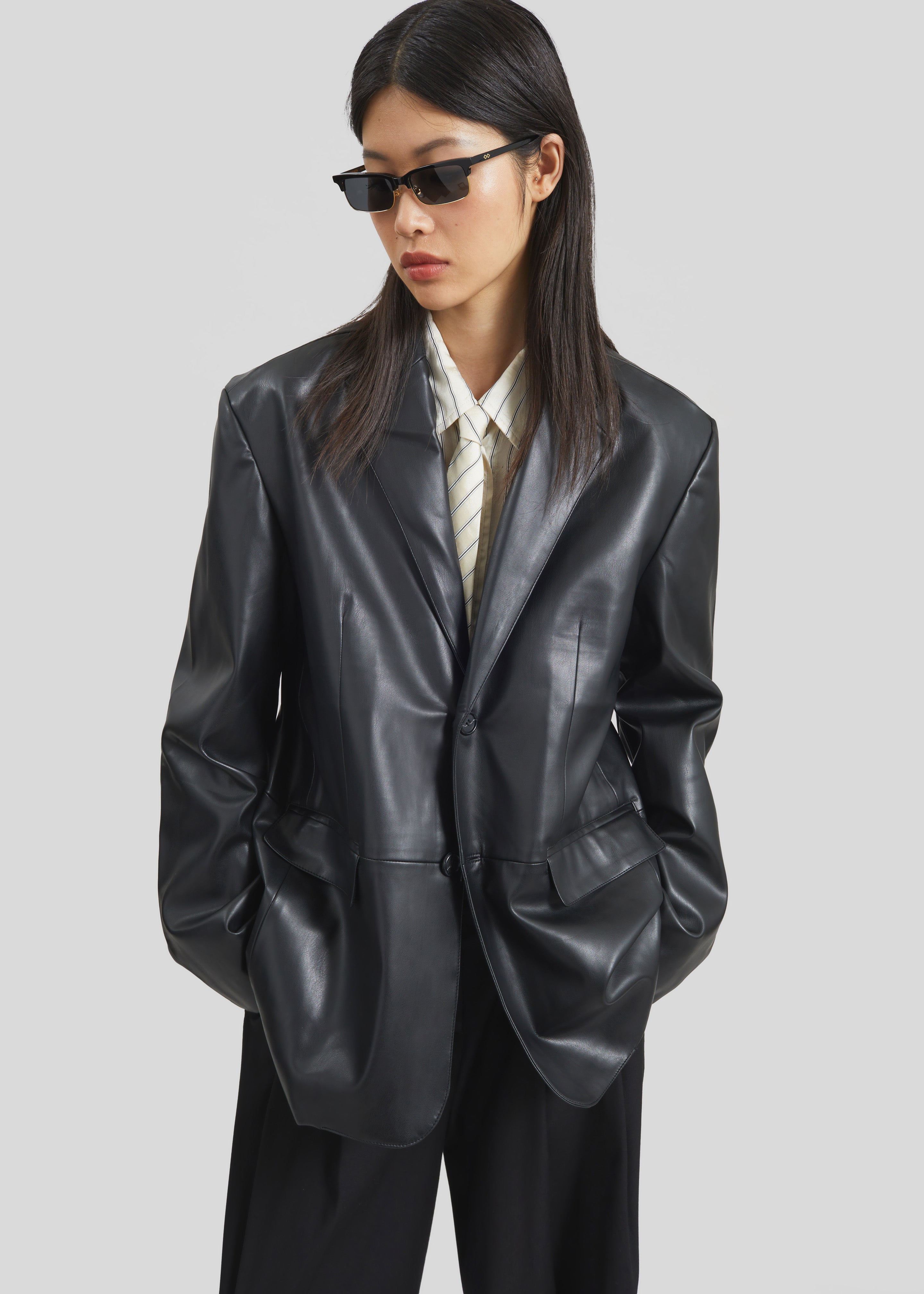 Olympia Blazer - Black