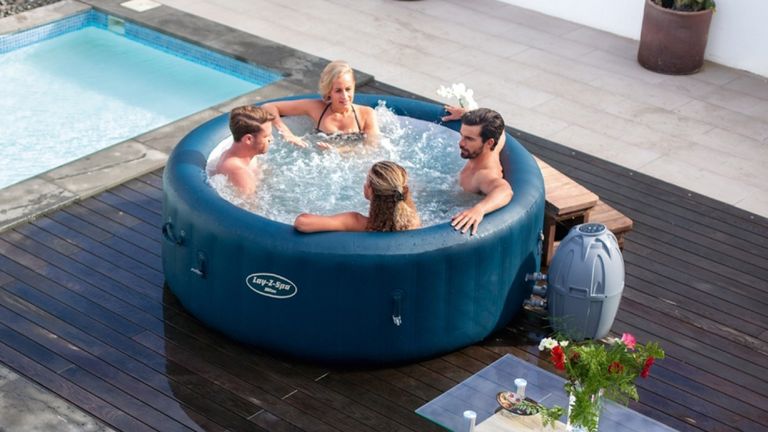 Lay-Z-Spa Milan Airjet Plus review: this inflatable hot-tub is perfect ...