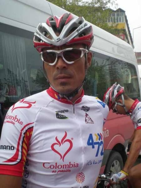Victor Hugo Pe&ntilde;a at the Tour of Turkey.