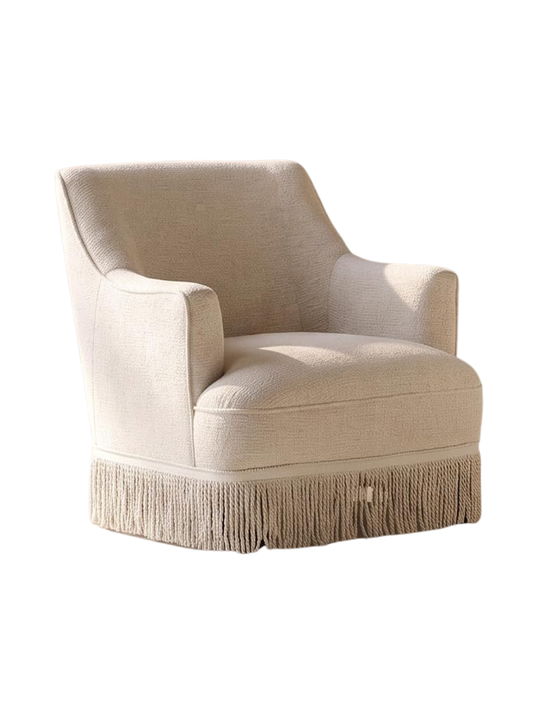 an accent chair