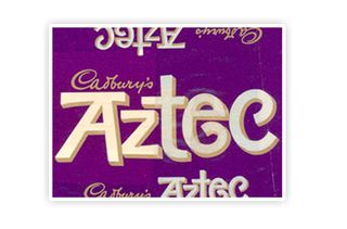 Cadbury's aztec chocolate bar