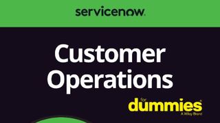 Dark background and white text that says Customer operations for dummies