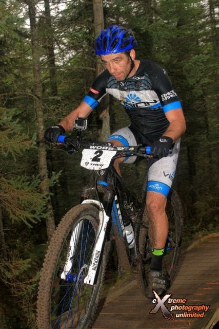 Nathan Guerra digs in on the single track