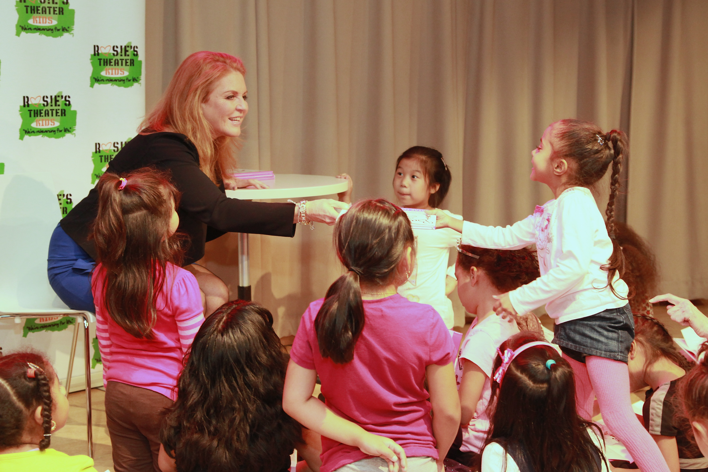 Sarah Ferguson at a children&#039;s book signing