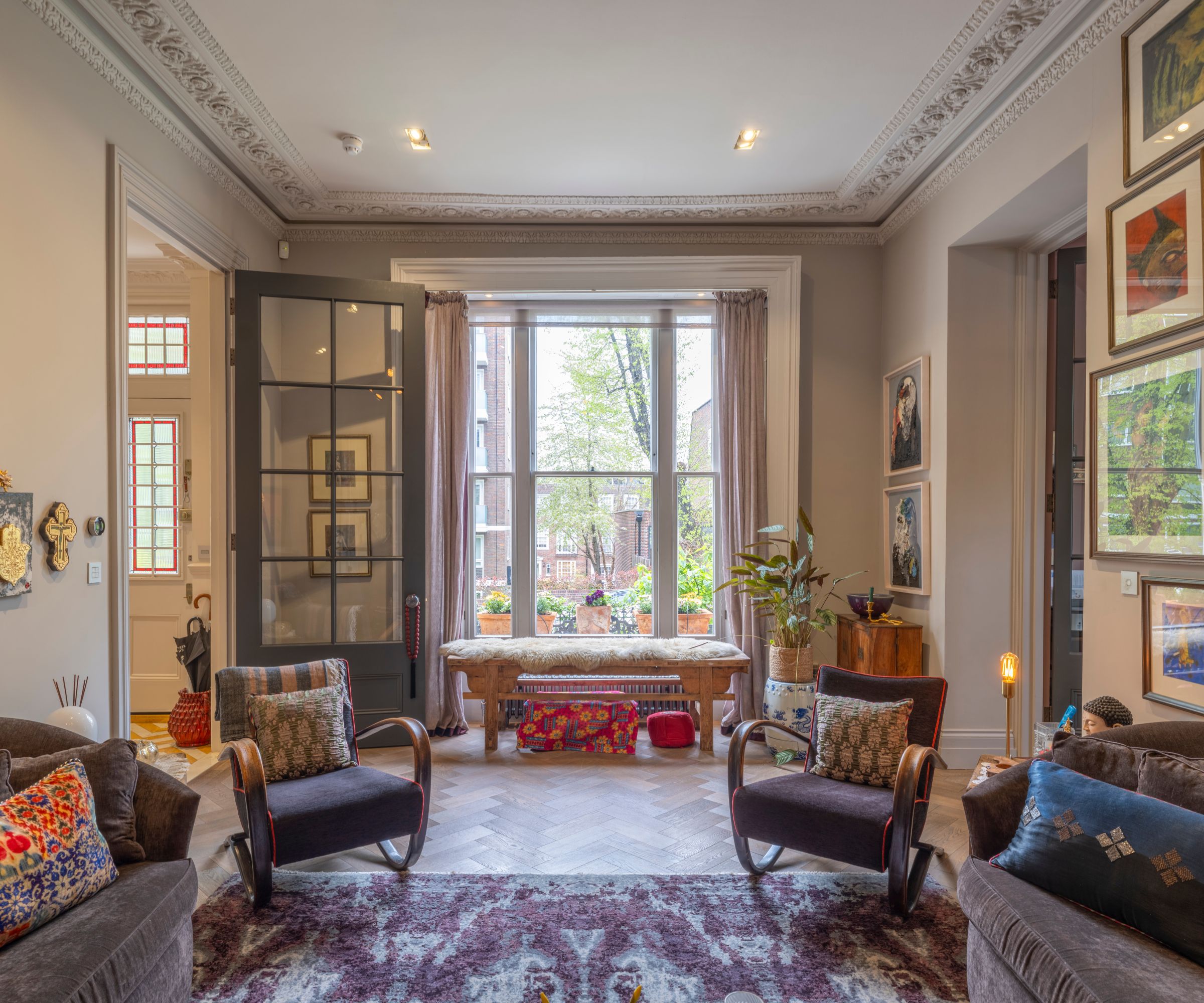Lynsey de Paul London villa