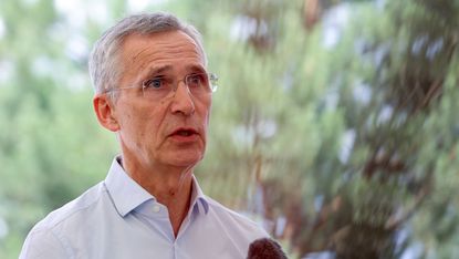 Jens Stoltenberg discussing Russia