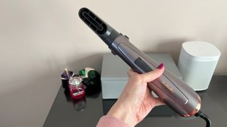 The BaByliss Air Style 1000 with the drying head attached