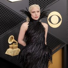 Lady Gaga attends the 68th GRAMMY Awards at Crypto.com Arena on February 01, 2026 in Los Angeles, California. (Photo by Amy Sussman/Getty Images)