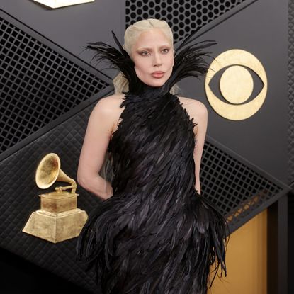 Lady Gaga attends the 68th GRAMMY Awards at Crypto.com Arena on February 01, 2026 in Los Angeles, California. (Photo by Amy Sussman/Getty Images)