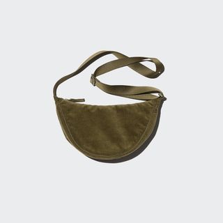 Round Mini Shoulder Bag (corduroy)