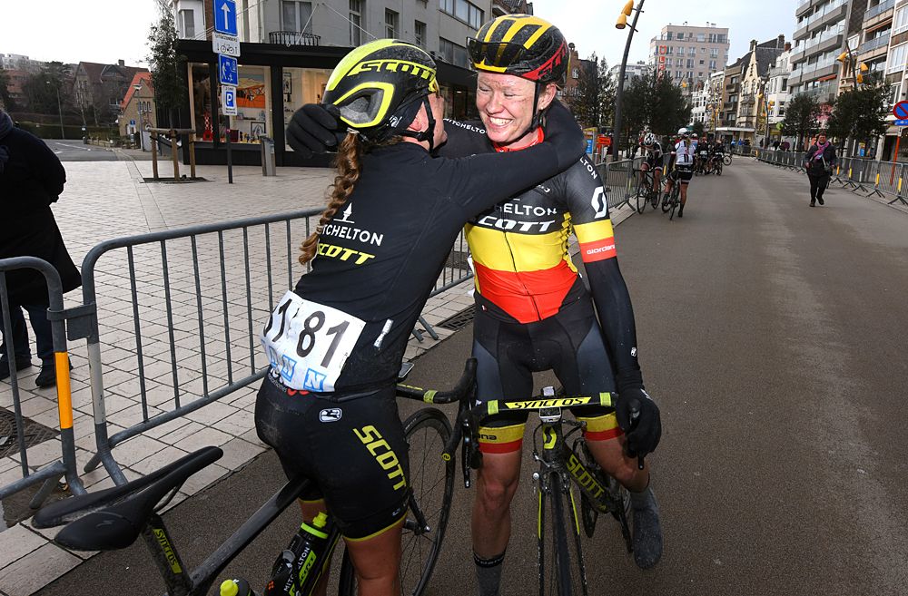 Jolien D'hoore (Mitchelton-Scott) wins Women's WorldTour Driedaagse De Panne-Koksijde Women 2018