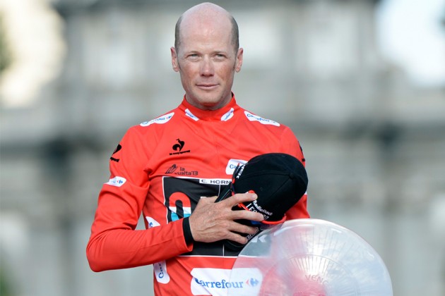 Horner became the oldest Grand Tour champion when he won the Vuelta in 2013 aged 41