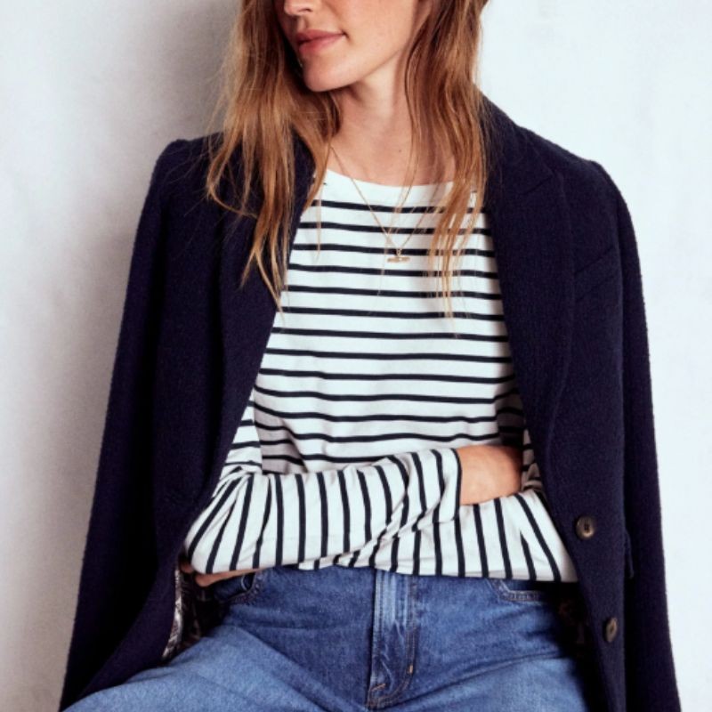 striped top