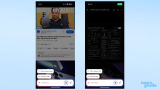 Gemini Talk Live chips for video and PDF on Pixel 9 Pro XL