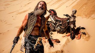 Chris Hemsworth as Dementus in "Furiosa: A Mad Max Saga"