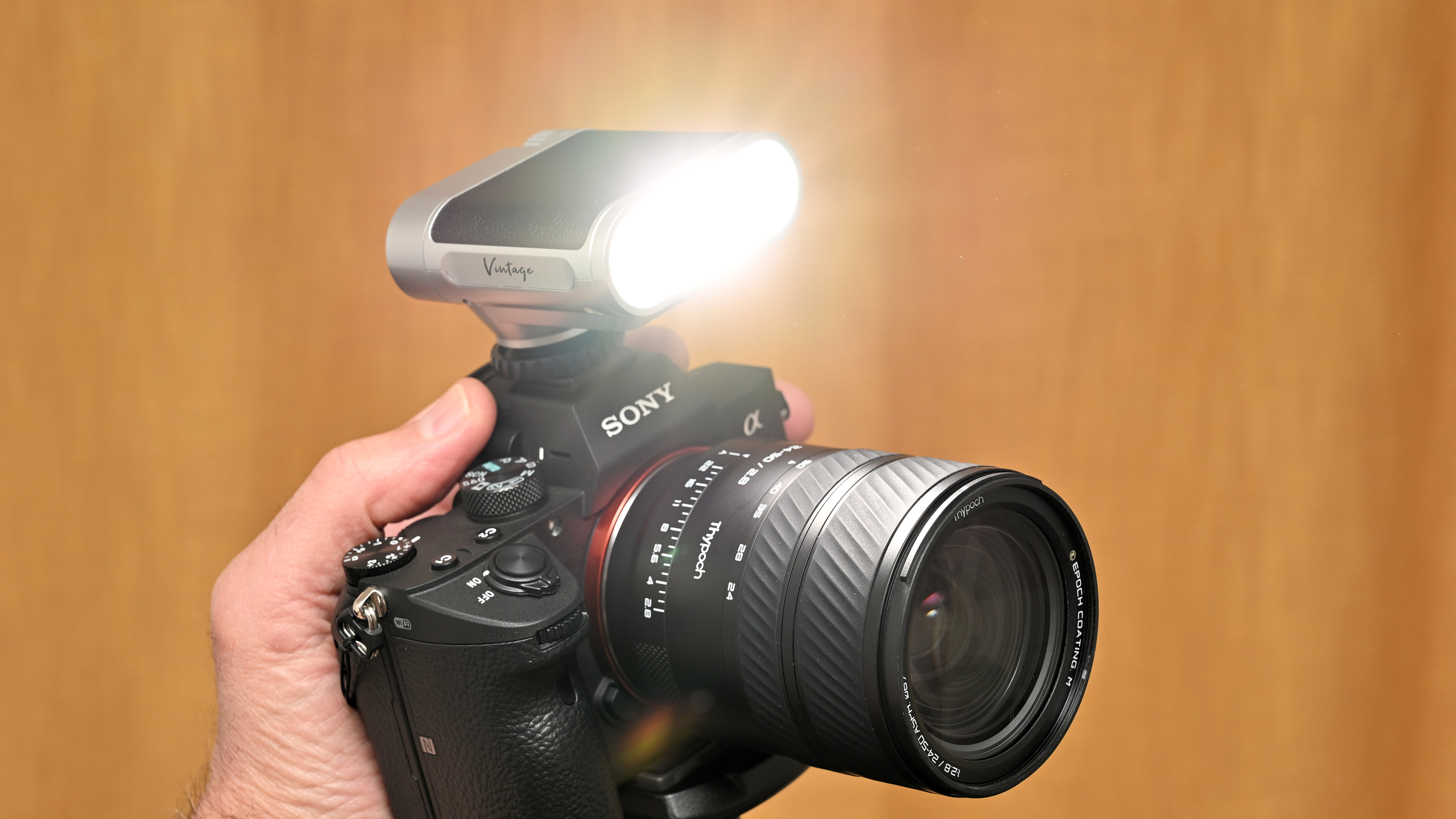 Viltrox Vintage Z1 Pro mini on-camera flash