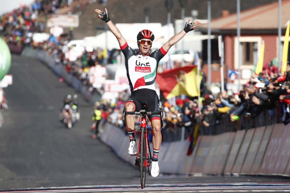 Jan Polanc triumphs on Etna on stage 4 of the 2017 Giro d'Italia