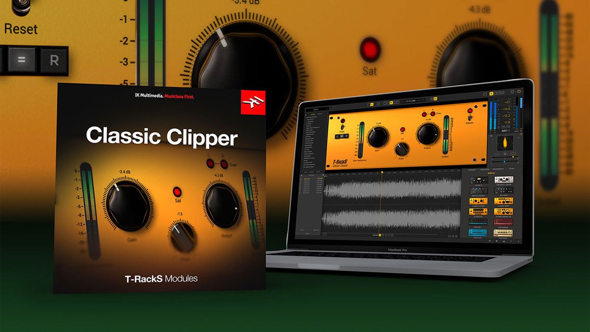 IK Multimedia’s free Classic Clipper mastering plugin can “tame unruly