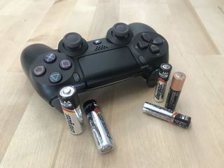 DualShock 4 Controller and Batteries