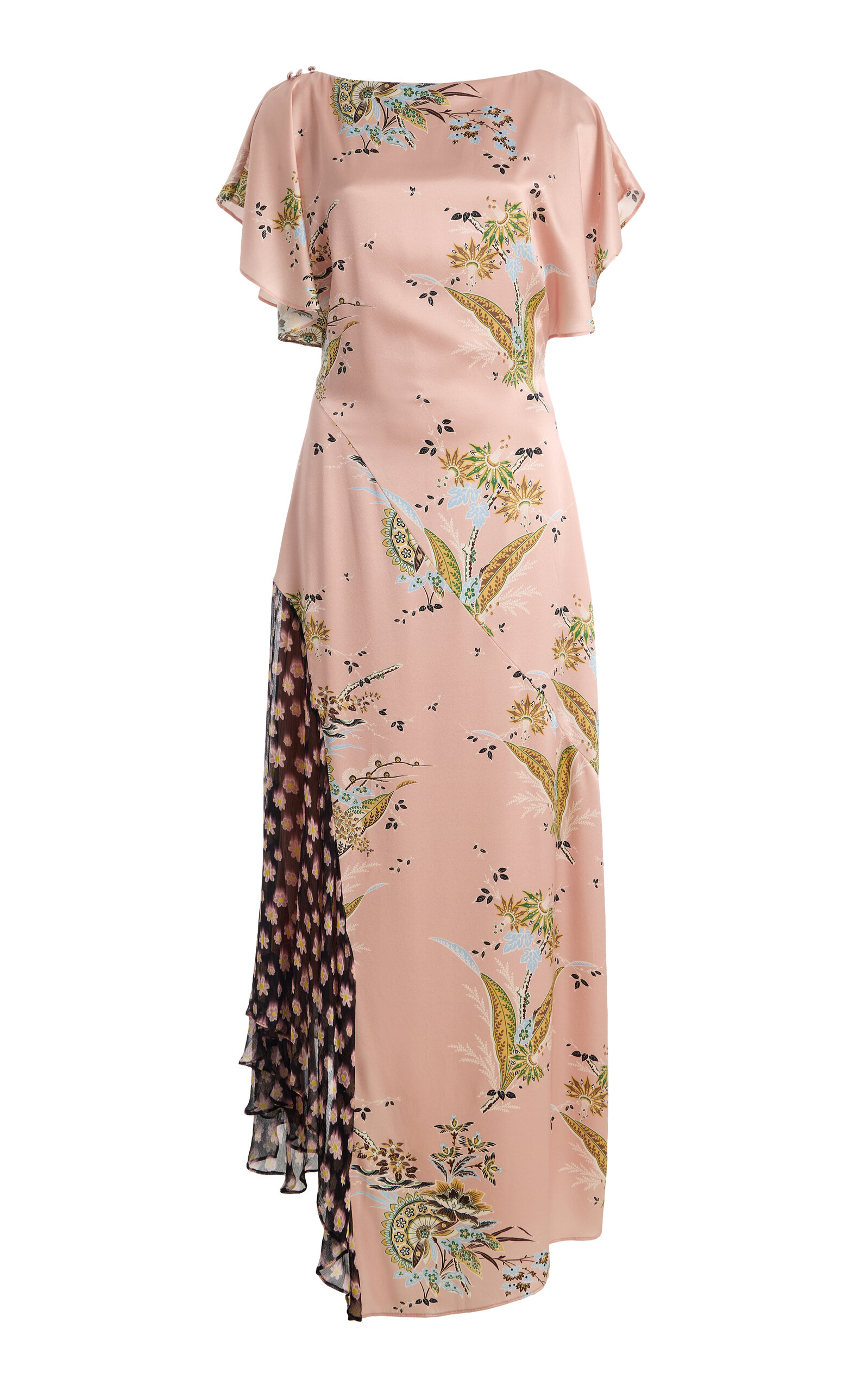 Fawn Stretch-Silk Maxi Dress