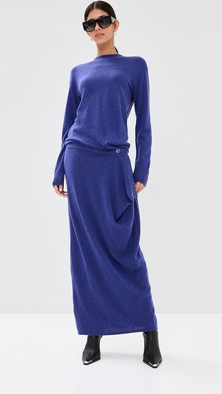 Christopher Esber Fasten Cashmere Dress