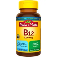 Nature Made Vitamin B12 1000 mcg: was $23.89, now $17.49 at Amazon