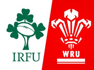 Ireland V Wales Rugby Logos