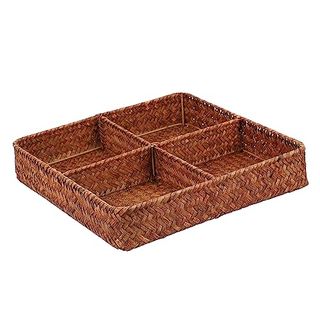 Dikaca 1pc Coffee Table Storage Basket 