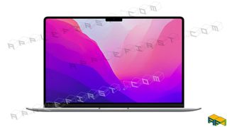 MacBook Air 2022 render