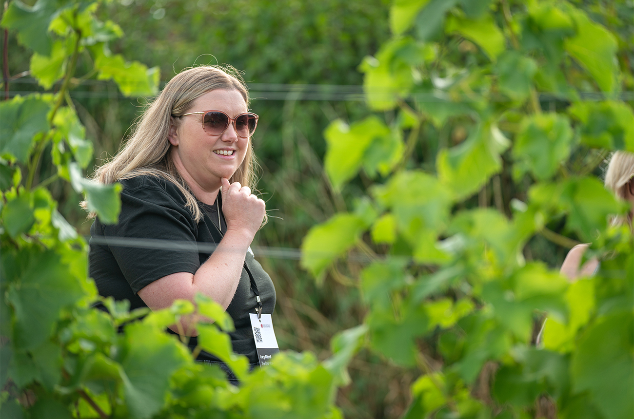 Lucy Alford of The Dell Vineyard