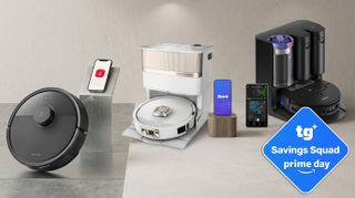 Robot vacuums from Roborock, Shark, Dyson