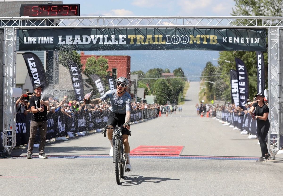 Keegan Swenson wins fifth consecutive Life Time Leadville Trail 100 MTB race in Colorado