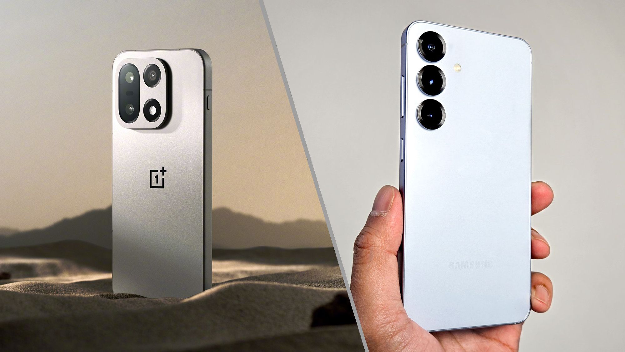 OnePlus 15 در مقابل Galaxy S25: کدام پرچمدار تلفن اندرویدی بهتر خواهد بود؟