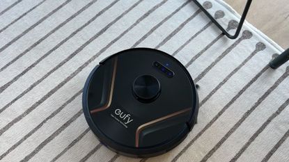 Eufy RoboVac being tested at home