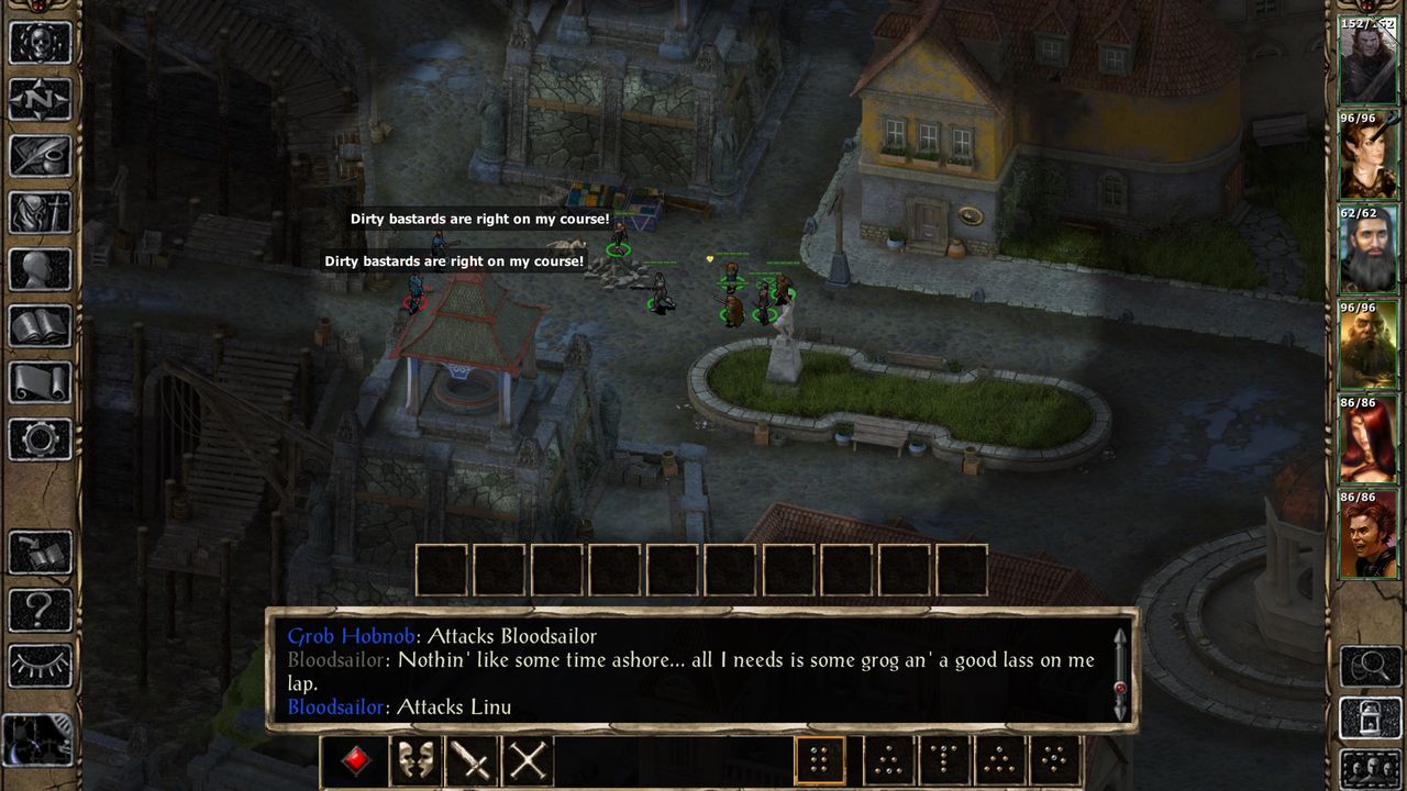 Neverwinter Nights campaign remade in Baldur's Gate 2 with assets taken from Pillars of Eternity.