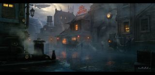 Understand matte painting: Vladimir Manyukhin