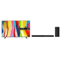 LG OLED evo C2 42-inch 4K Smart TV &amp; LG Soundbar SN4: was £1,649.96, now £999.98 at LG