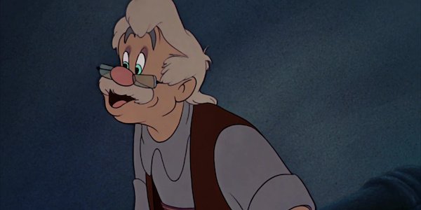Geppetto in Pinocchio
