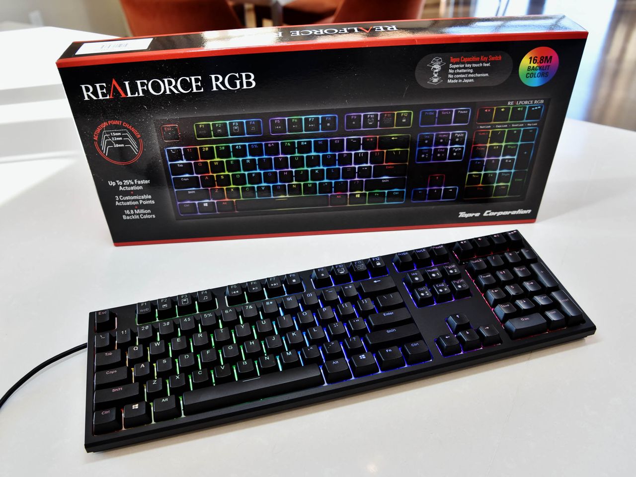 opre REALFORCE RGB Keyboard