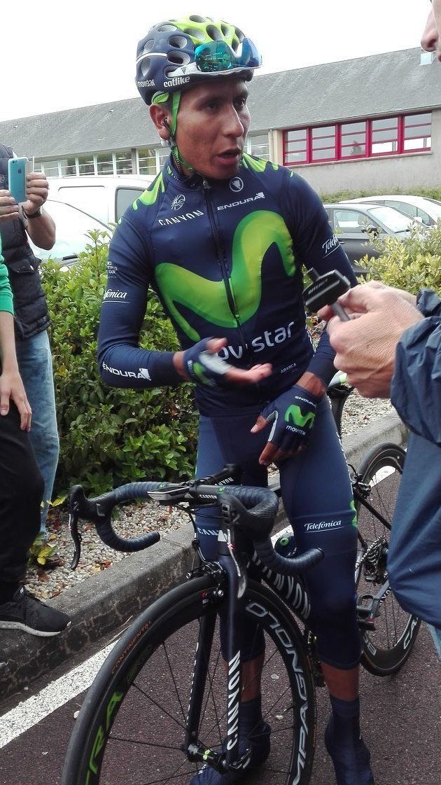 Nairo Quintana about to set out on one of his last pre-Tour rides