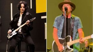 Jack White and Eddie Vedder