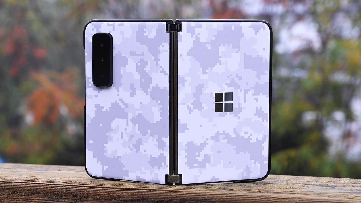 Dbrand camo for Surface Duo 2