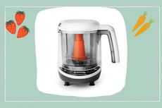 An image of the Baby Brezza Deluxe One Step Food Maker, reviewed for our guide to the best baby food makers